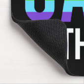 Tapis De Souris Fière Gay Auteur Pride LGBTQ (Coin)