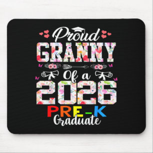 Tapis De Souris Fière grand-mère de la promotion 2026 de maternell