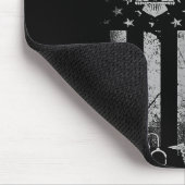 Tapis De Souris Fière Médaille de combat Vétérinaire Cadeaux de So (Coin)