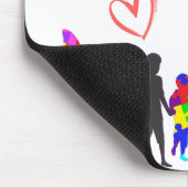 Tapis De Souris Fiers parents autistes (Coin)