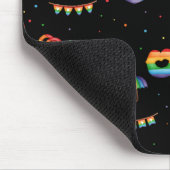 Tapis De Souris Fierté arc-en-ciel LGBT gay Queer One Love Motif M (Coin)