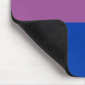 Tapis De Souris Fierté bisexuelle (Coin)