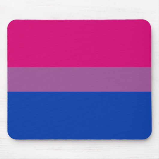 Tapis De Souris Fierté bisexuelle (Devant)