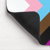 Tapis De Souris Fierté de progrès LGBTQ+ (Coin)