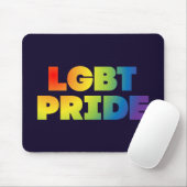 TAPIS DE SOURIS FIERTÉ LGBT (Avec souris)