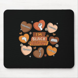 Tapis De Souris Fierté noire élevée, élevée et motivée