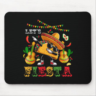 Tapis De Souris Fiesta Cinco De Mayo Dabbing Taco Kids Boys