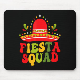 Tapis De Souris Fiesta Squad Cinco De Mayo Famille Correspondant M