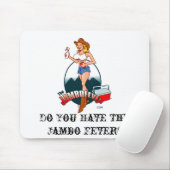 Tapis De Souris Fièvre Mousepad de Jambo (Avec souris)