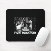 Tapis De Souris Fight Oligarchy Bernie Sanders And Aoc Freedom Us  (Avec souris)