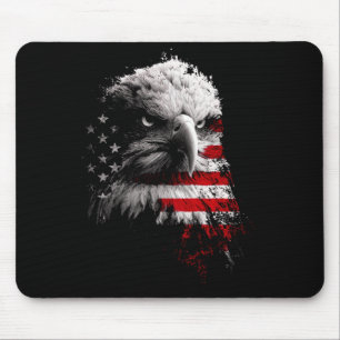 Tapis De Souris Fighter Jets Drapeau USA Patriotique Eagle Boys 4t