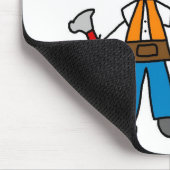 Tapis De Souris Figure de construction bâton (Coin)