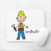 Tapis De Souris Figure de construction bâton (Avec souris)