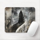 Tapis De Souris Figure de gîte sur les escaliers 3 occulte surnatu (Avec souris)