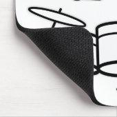 Tapis De Souris Figure de l'indicateur de tambour (Coin)