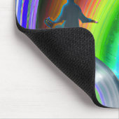 Tapis De Souris Figure de mystère au Stargate interdimensionnel (Coin)