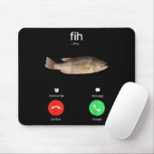 Tapis De Souris Fih Appel Me Rappel Message Refuser Accepter Télép (Avec souris)