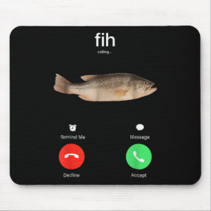 Tapis De Souris Fih Appel Me Rappel Message Refuser Accepter Télép