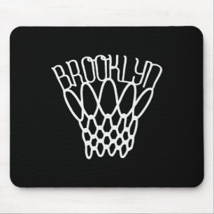 Tapis De Souris Filet de basket-ball de la ville de Brooklyn New Y