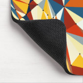 Tapis De Souris Filet de triangles multicolores (Coin)