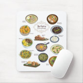 Tapis De Souris Filipino Food / Dishes / Cusine (Avec souris)