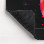 Tapis De Souris Fille à Bat (Coin)