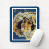 Tapis De Souris Fille à moi (Avec souris)