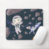 Tapis De Souris Fille Astéroïde (Avec souris)