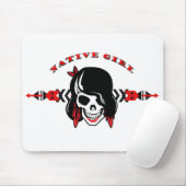 Tapis De Souris Fille autochtone (Avec souris)
