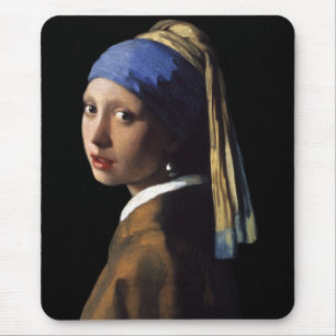 Tapis De Souris fille avec boucle d'oreille