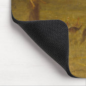 Tapis De Souris Fille avec des dindes (Coin)