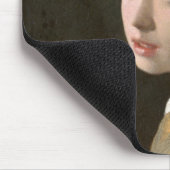 Tapis De Souris Fille avec une perle (Coin)