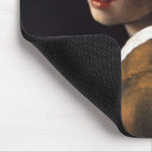 Tapis De Souris Fille Avec Une Perle À Porter (Coin)