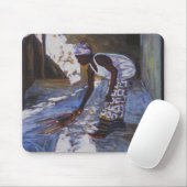 Tapis De Souris Fille balayant I 2002 (Avec souris)