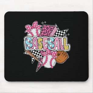 Tapis De Souris Fille Bysebyll Coquette Nœud Jour de Match Sport A