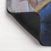 Tapis De Souris Fille coudre, Bouguereau (Coin)