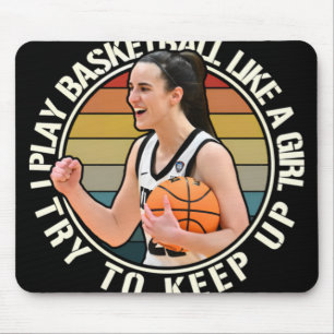 Tapis De Souris Fille de basket-ball