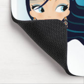 Tapis De Souris Fille de Bollywood (Coin)