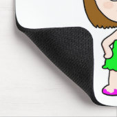 Tapis De Souris fille de vin (Coin)