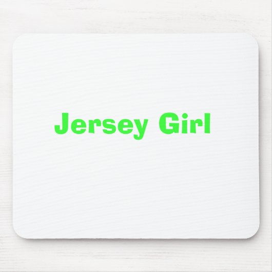 Tapis De Souris Fille du Jersey (Devant)