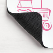 Tapis De Souris Fille du tracteur (Coin)