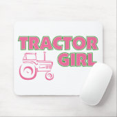 Tapis De Souris Fille du tracteur (Avec souris)