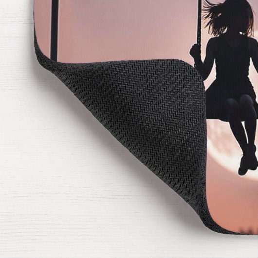 Tapis De Souris Fille En Flèche Avec Lune (Coin)