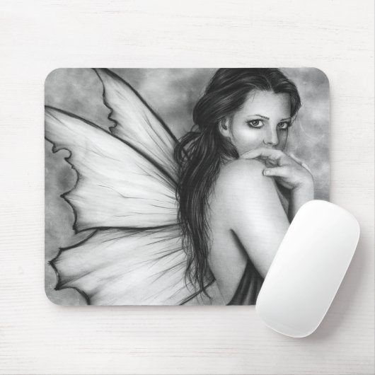 Tapis De Souris Fille féerique II Mousepad (Avec souris)