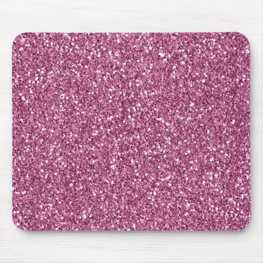 Tapis De Souris Fille Glitzy Parties scintillant rose (Devant)