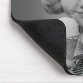 Tapis De Souris Fille mangeant la crème glacée (Coin)