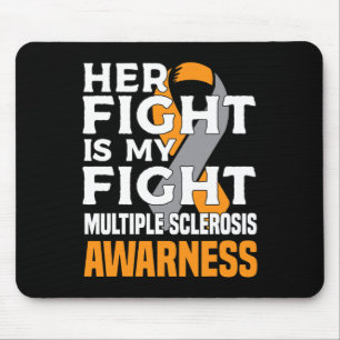 Tapis De Souris Fille Mère Sclérose en plaques Sensibilisation Fem