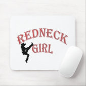 Tapis De Souris Fille Redneck Mousepad (Avec souris)