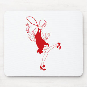 Tapis De Souris fille rouge