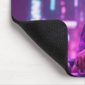 Tapis De Souris Fille Scifi (Coin)